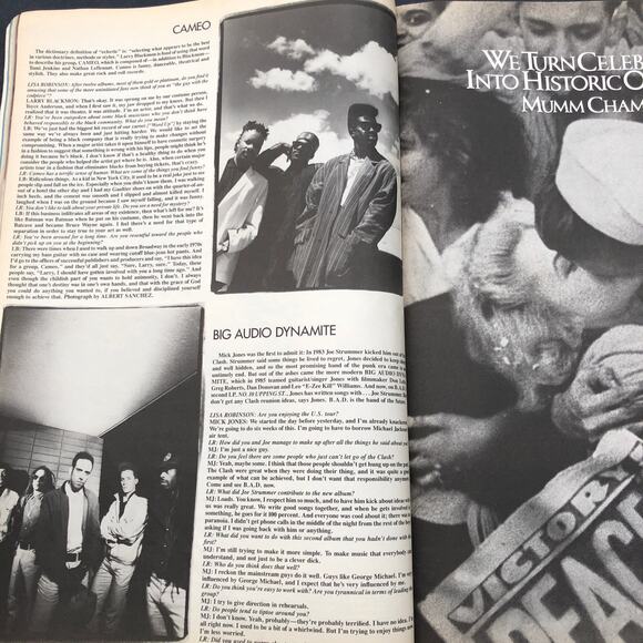 INTERVIEW Robert Townsend WARHOL May 1987 magazine Mary Stuart Masterson - Picture 7 of 15